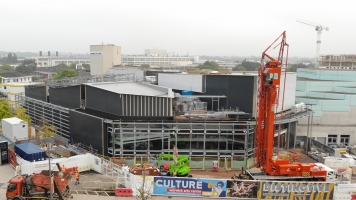 Bird’s eye view of the new development taken August 2020. The capital project is on track to be completed by Summer 2021. Bird’s eye view of the new development taken August 2020. The capital project is on track to be completed by Summer 2021.