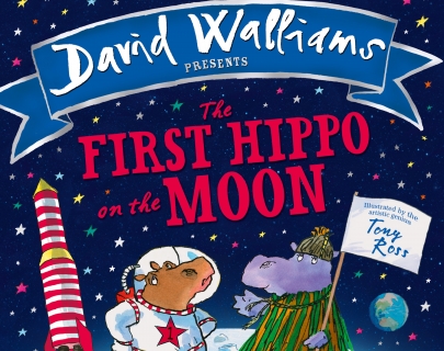 The First Hippo on the Moon The First Hippo on the Moon