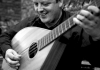 Matthew Forbes playing the ukulele Matthew Forbes playing the ukulele