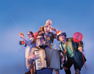 We're Going On A Bear Hunt theatre cast We're Going On A Bear Hunt theatre cast