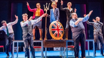 The cast of the National Theatre's My Country a work in progress The cast of the National Theatre's My Country a work in progress
